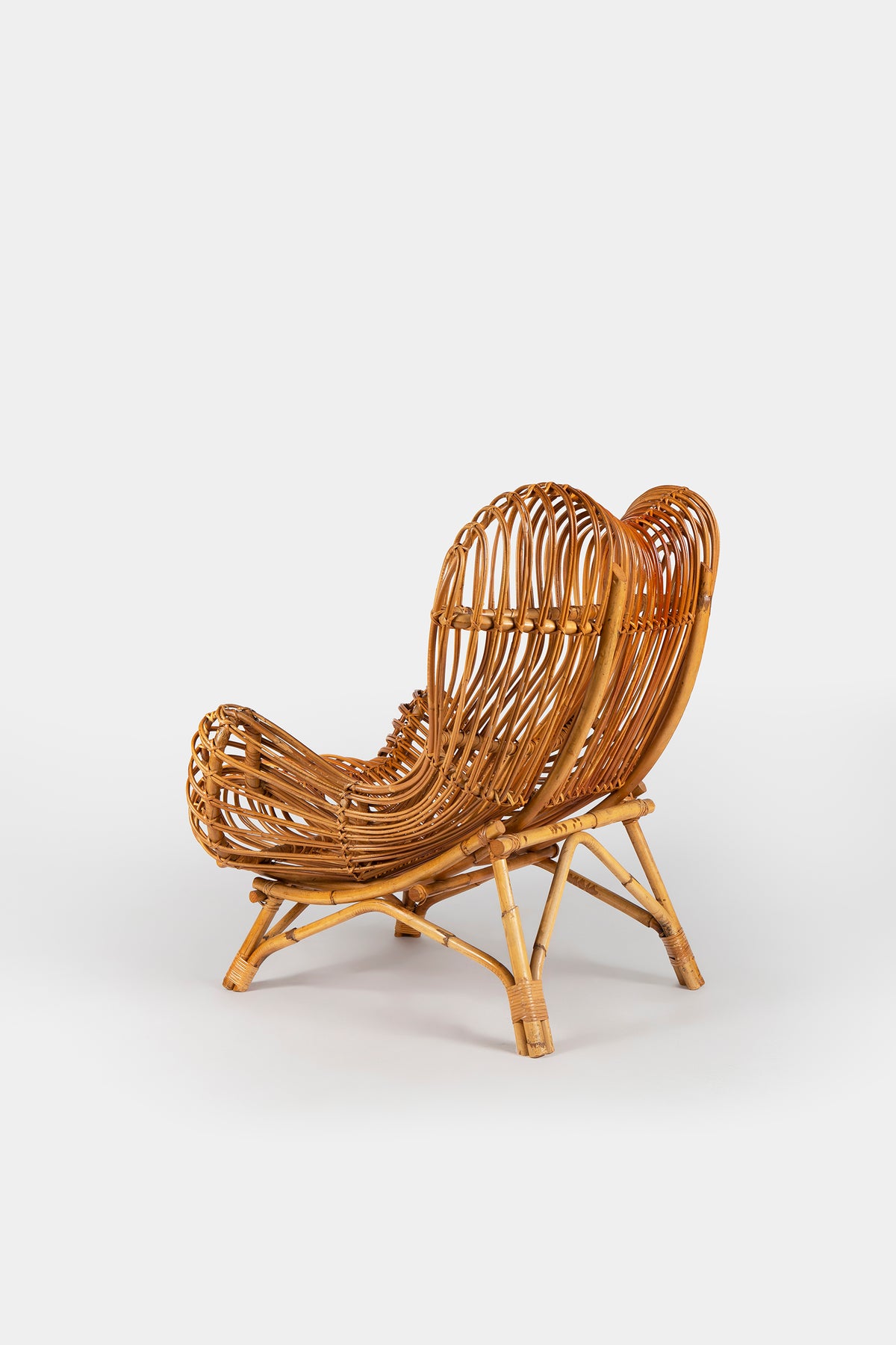 Franco Albini, Gala Sessel, Bonacina, Italien, 50er