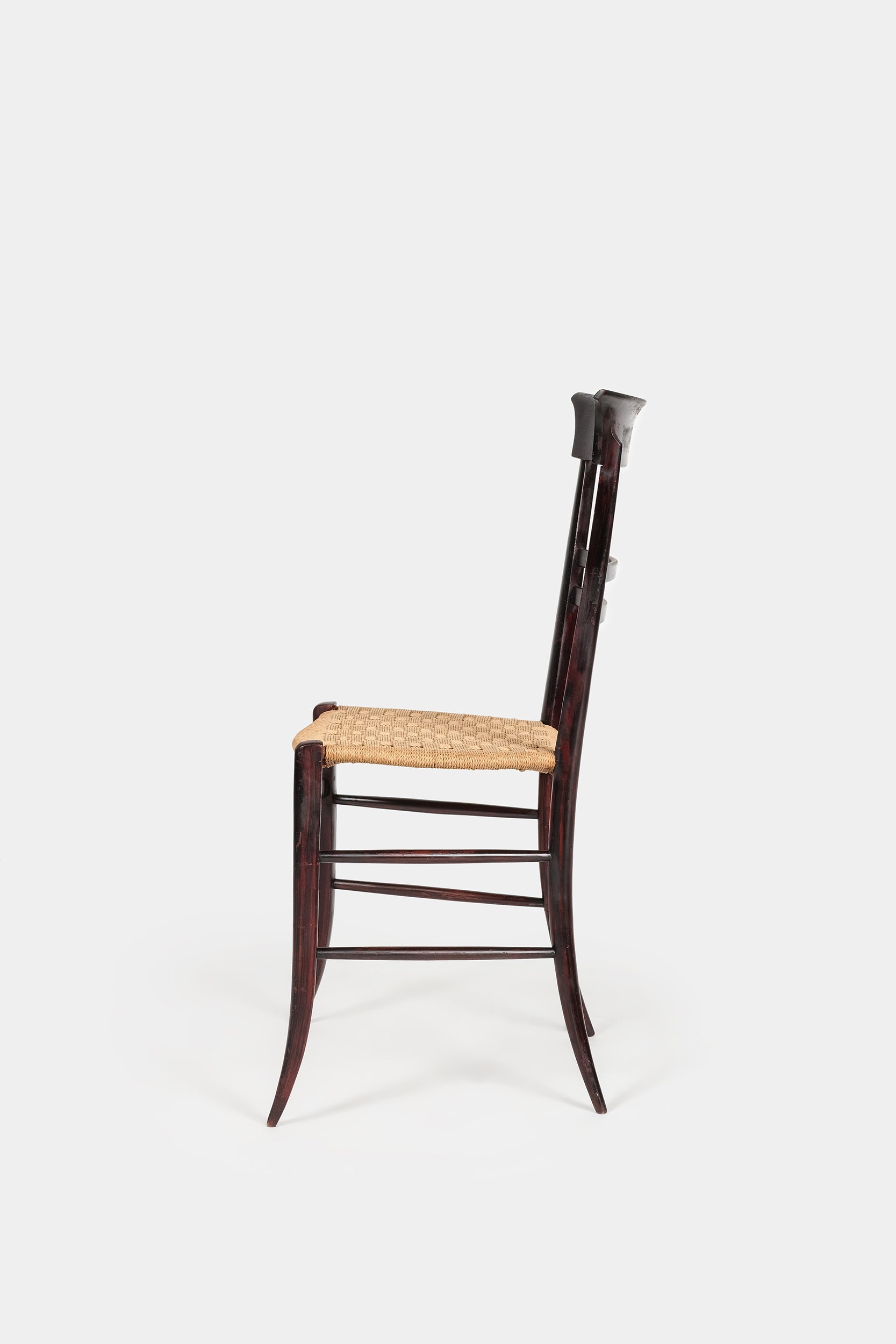 Giuseppe Gaetano Descalzi, Two Chairs, Chiavari, 40s