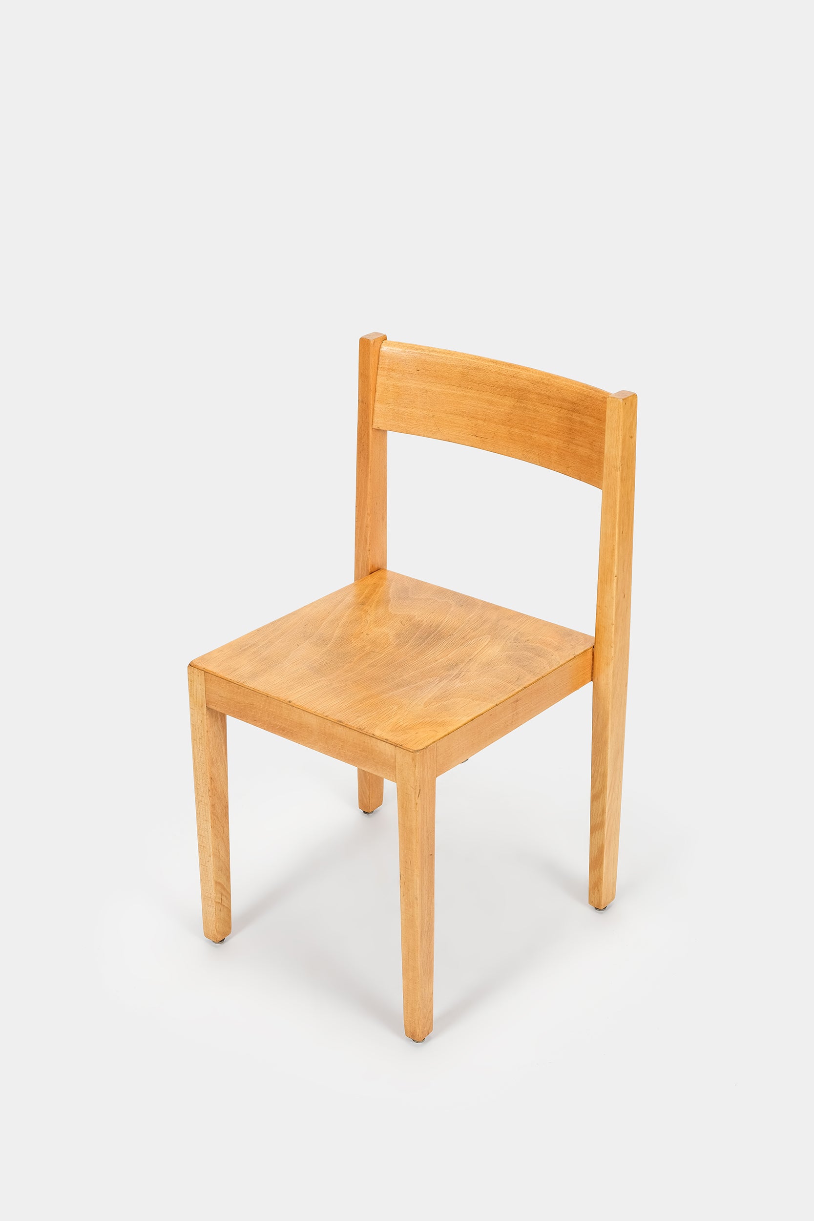 Carl Auböck, 4 Chairs, Stackable, 1956