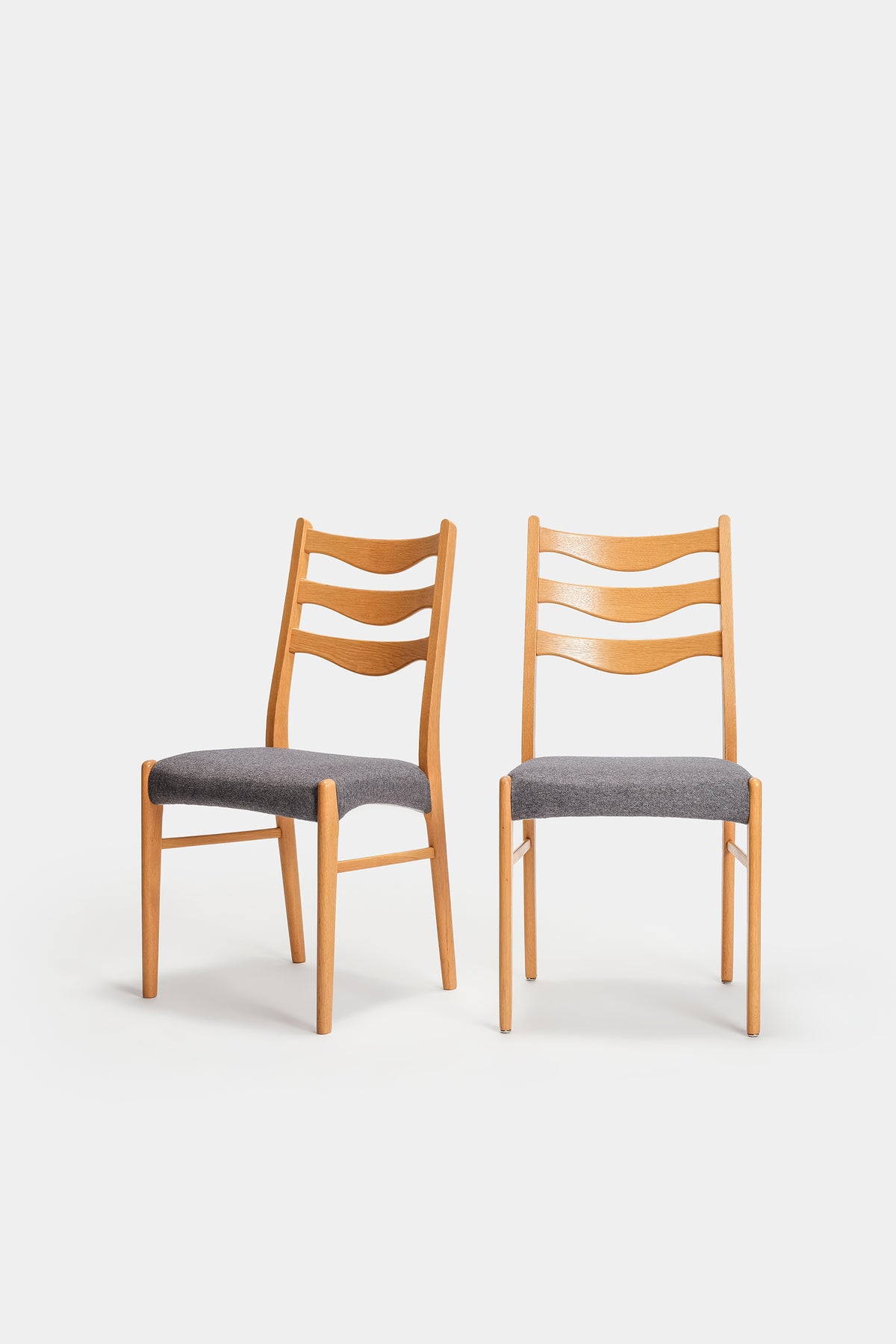 Arne Wahl Iversen, Pair of Chairs, Glyngore, Denmark, 60s
