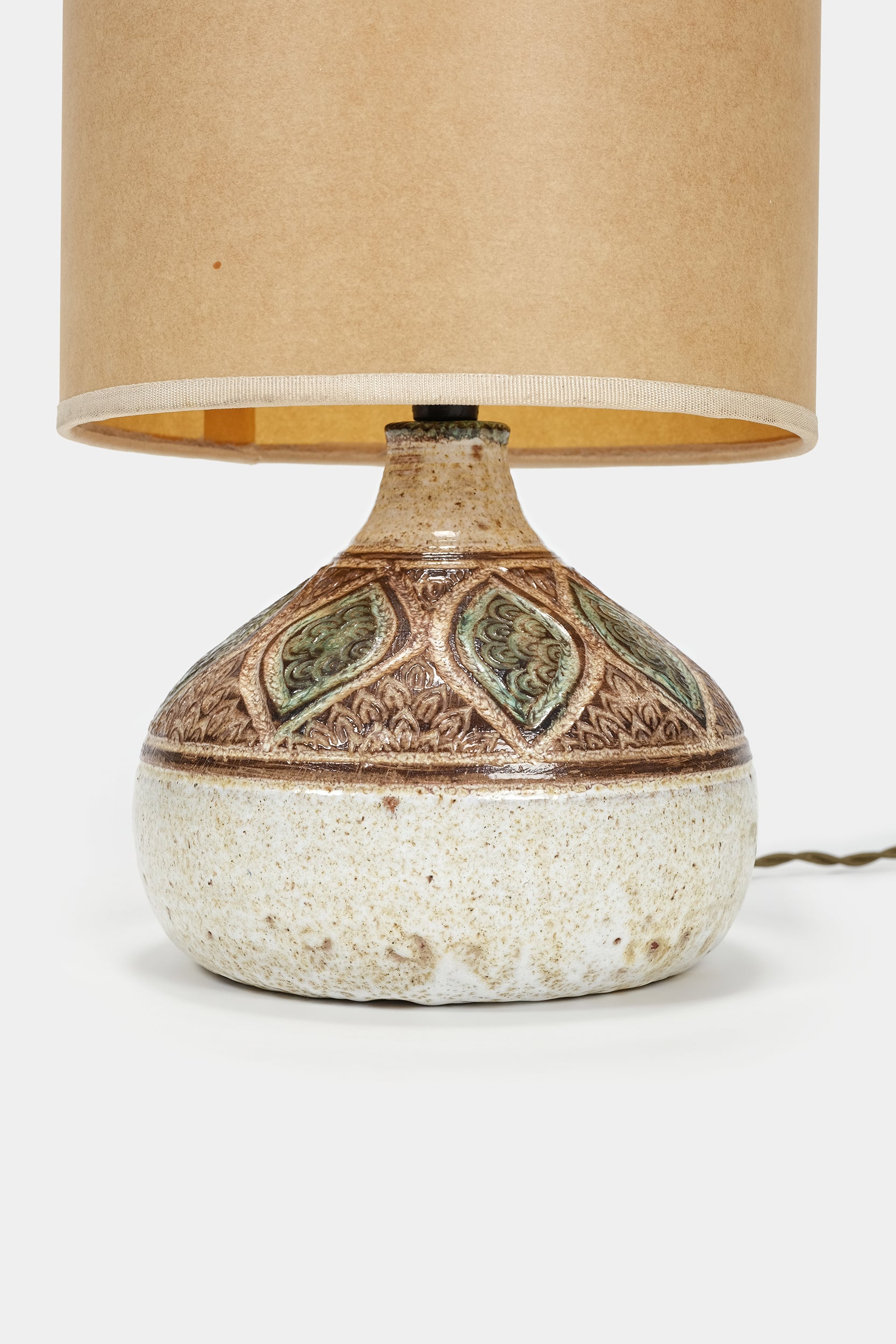 Marcel Giraud, Keramik Lampe, Vallauris, Frankreich, 60er