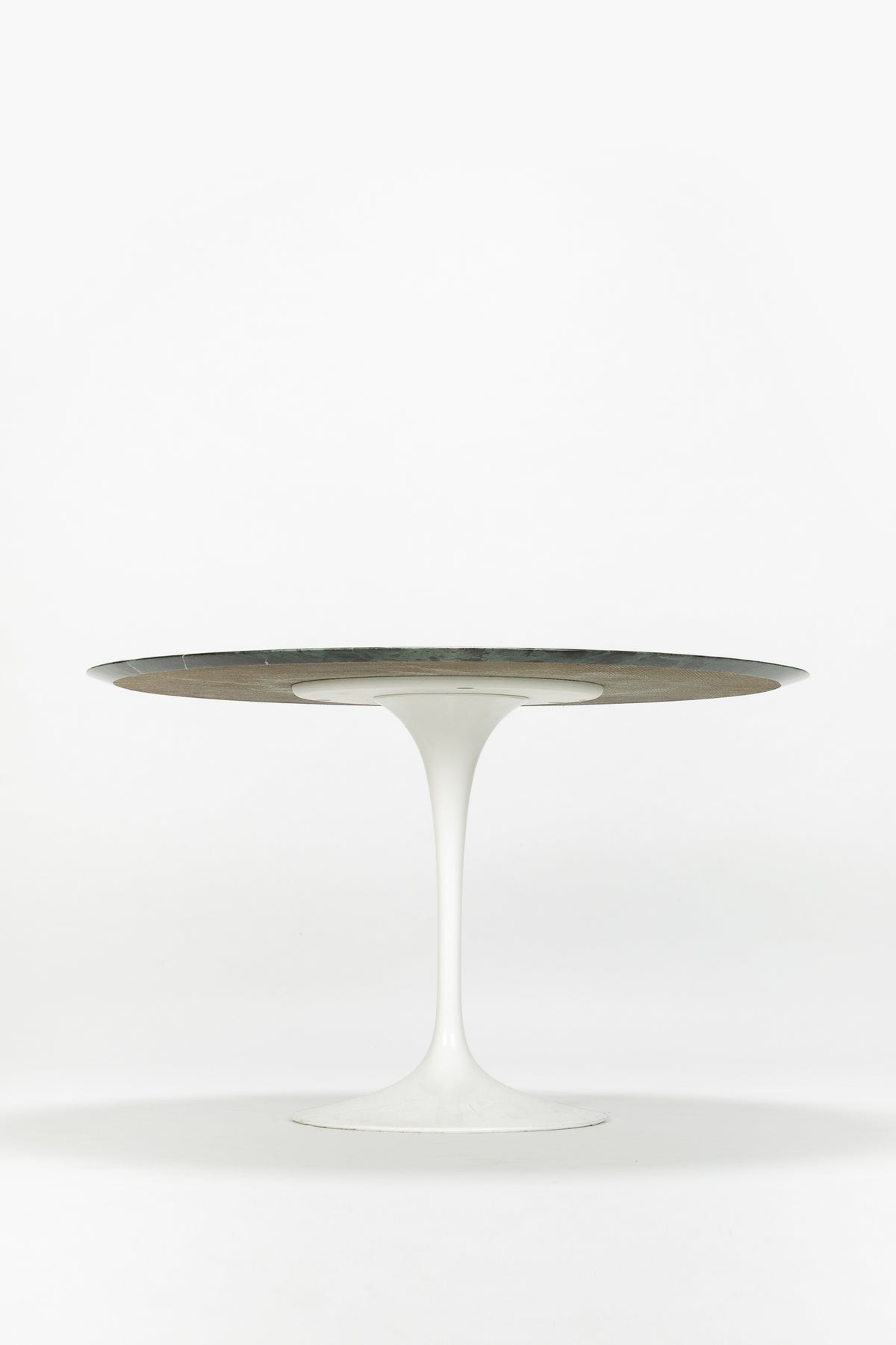 Eero Saarinen, Esstisch, Knoll International Marmor "Verdi Alpi" 70er