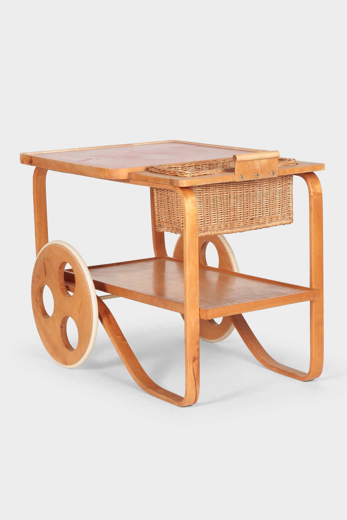 Alvar Aalto Bar Cart / Serving Trolley, Wohnbedarf, 30s