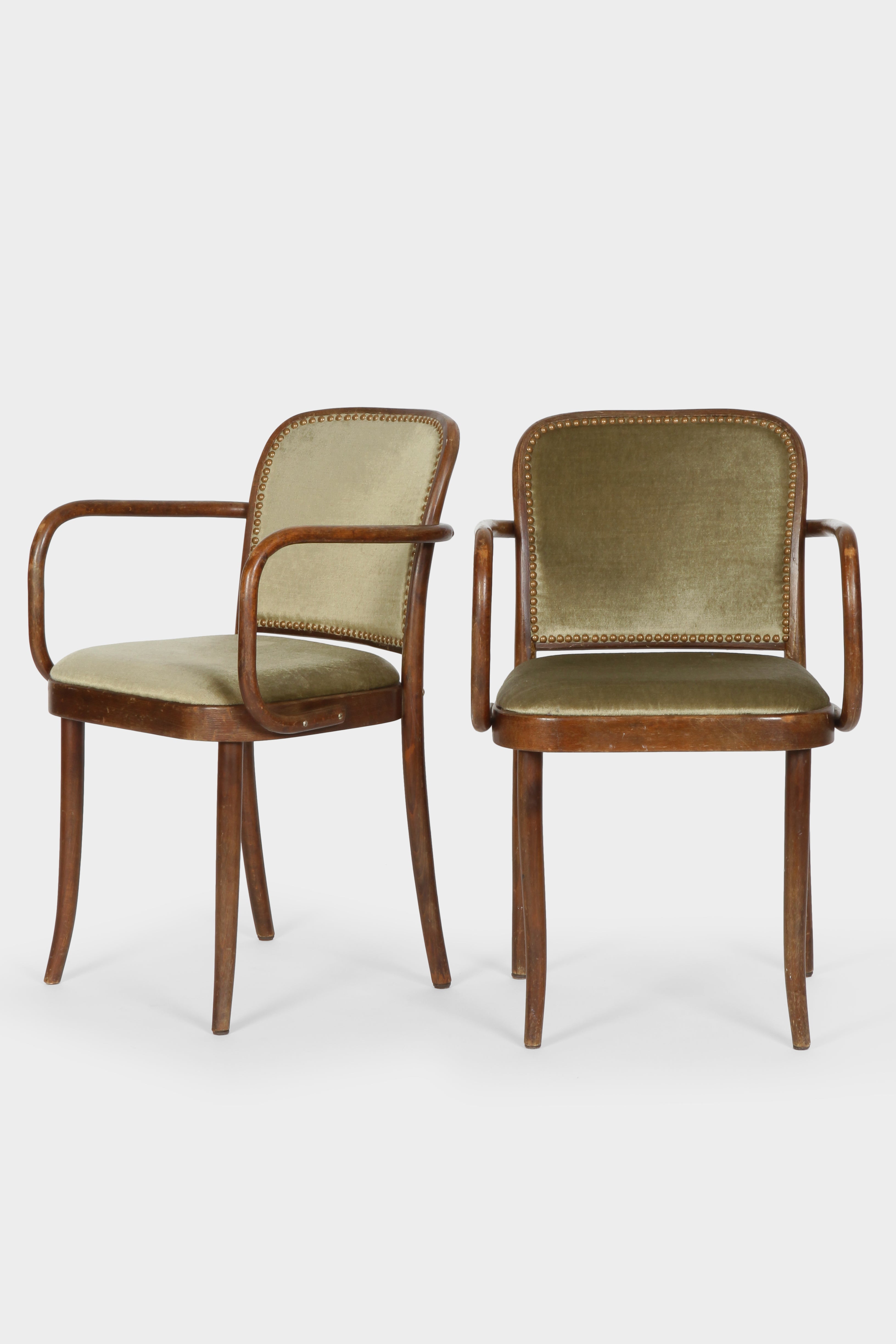 Josef Hoffmann Chairs Model 811 Thonet 60's okay art