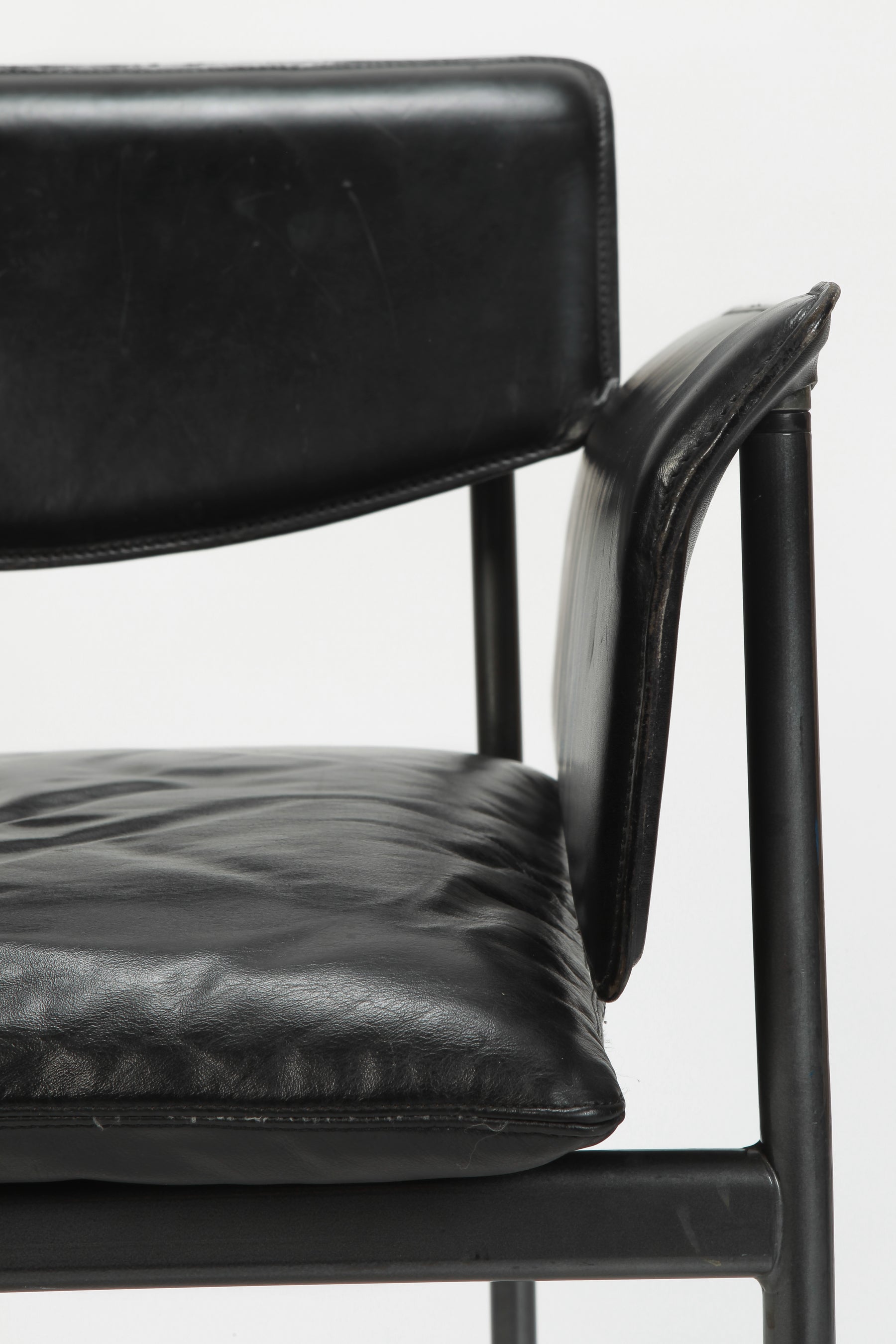 Vico Magistretti Prototype Chair, Poltrona Frau, 80s