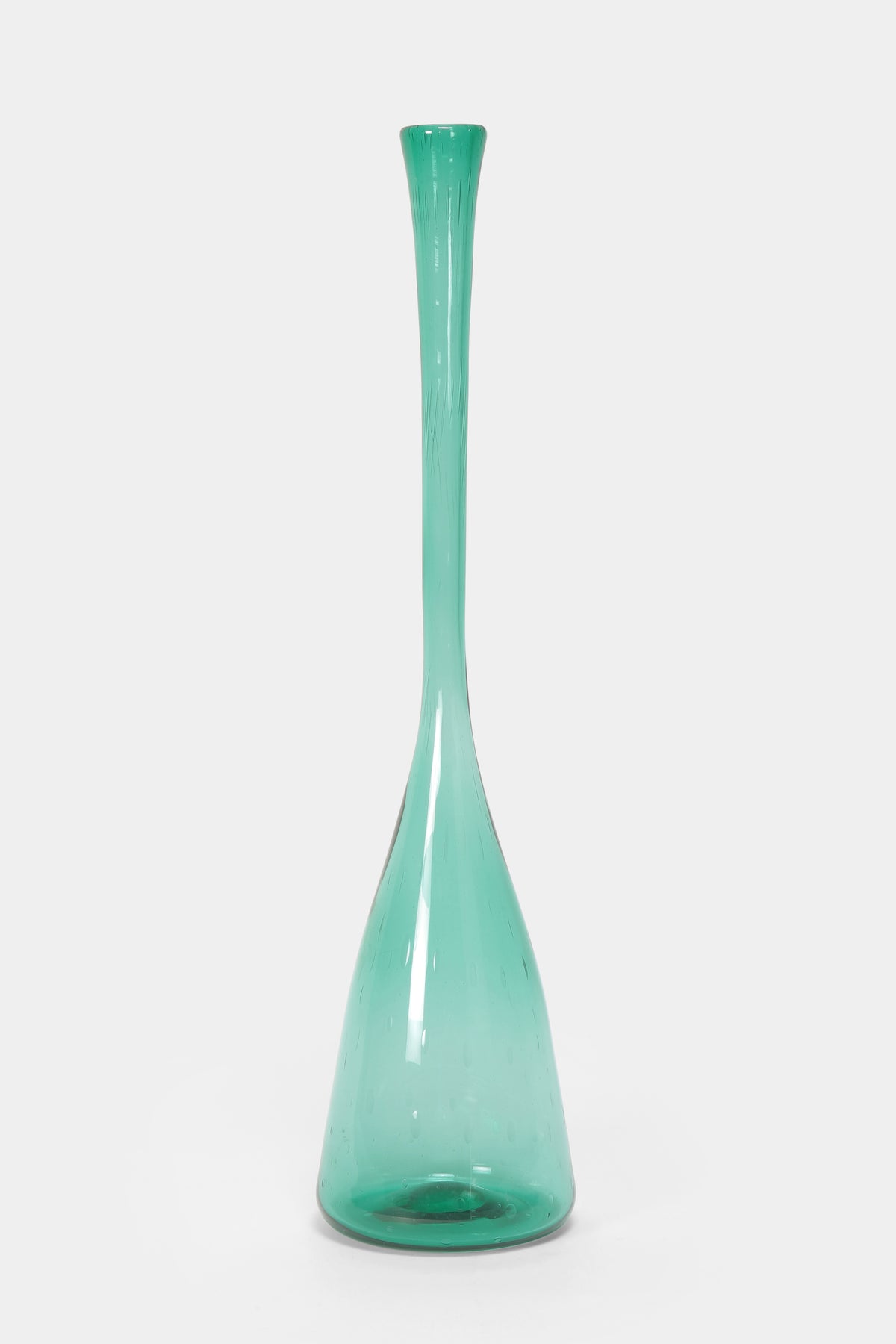 Grosse Vetro Verde d'Empoli Vase 50er