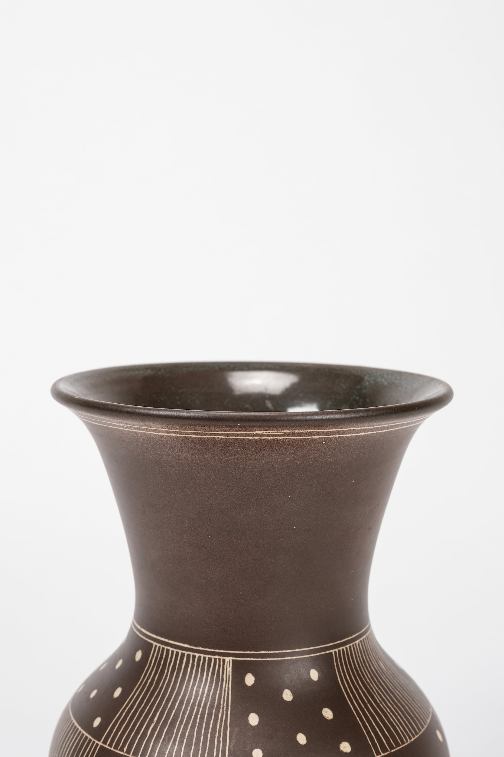 Arnold Zahner, Vase, Rheinfelden Ceramics, Switzerland, 50s
