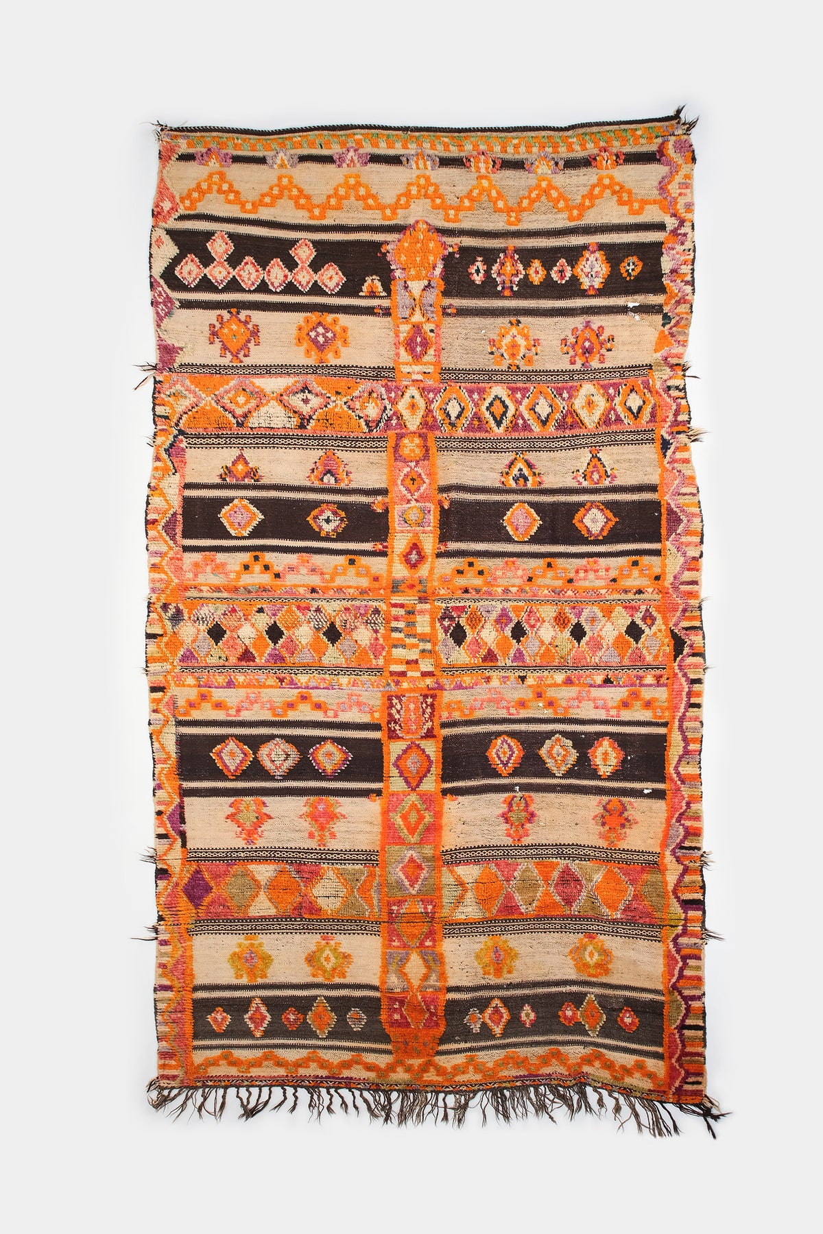 Grosser Tribu Marrokko Berberteppich, Antik