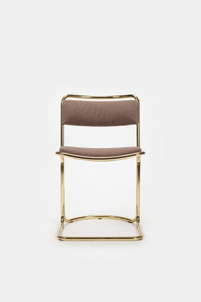 Chair with Brass Frame, Italy, 70s