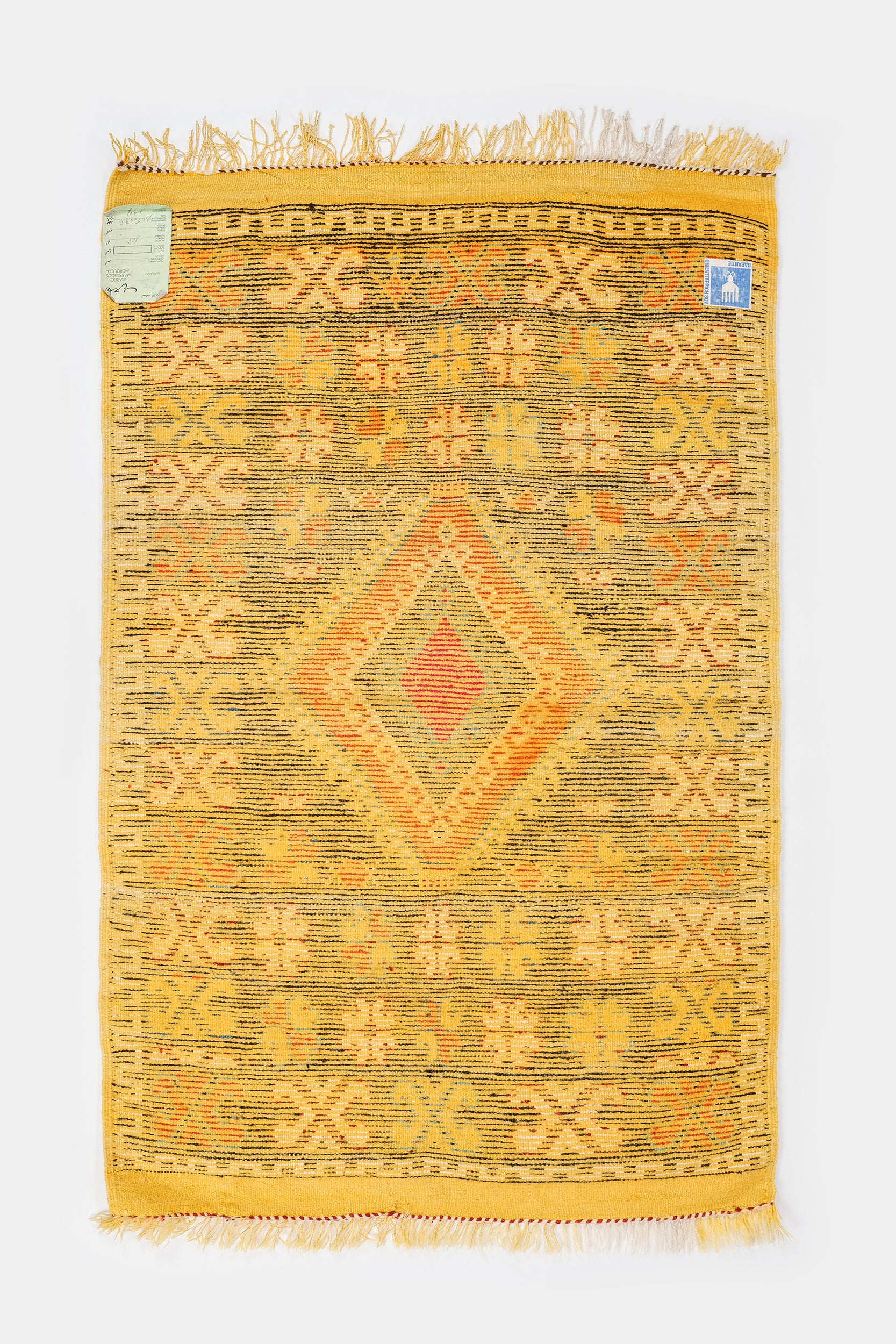 Moroccan barber carpet from the Atlas 40s
