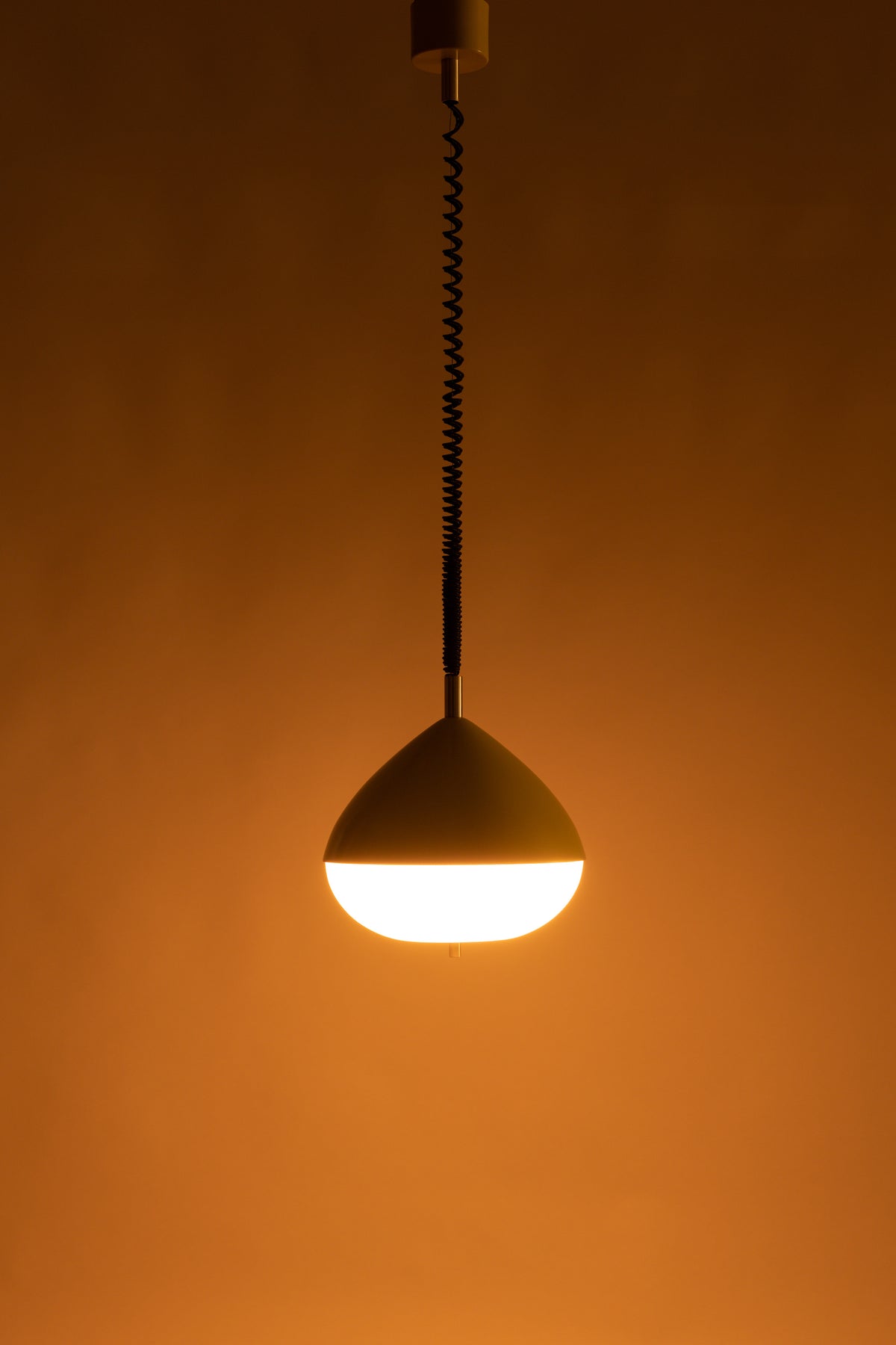 Stilnovo Attr. Height-adjustable ceiling lamp, Italy, 50s