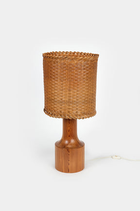 Table Lamp Pinewood, ESA, Denmark, 60s