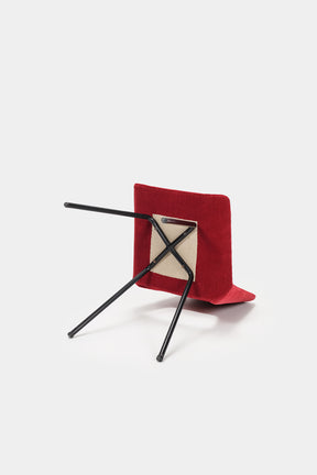 Dining Chair, Velours, Giuseppe di Vivo, 50s