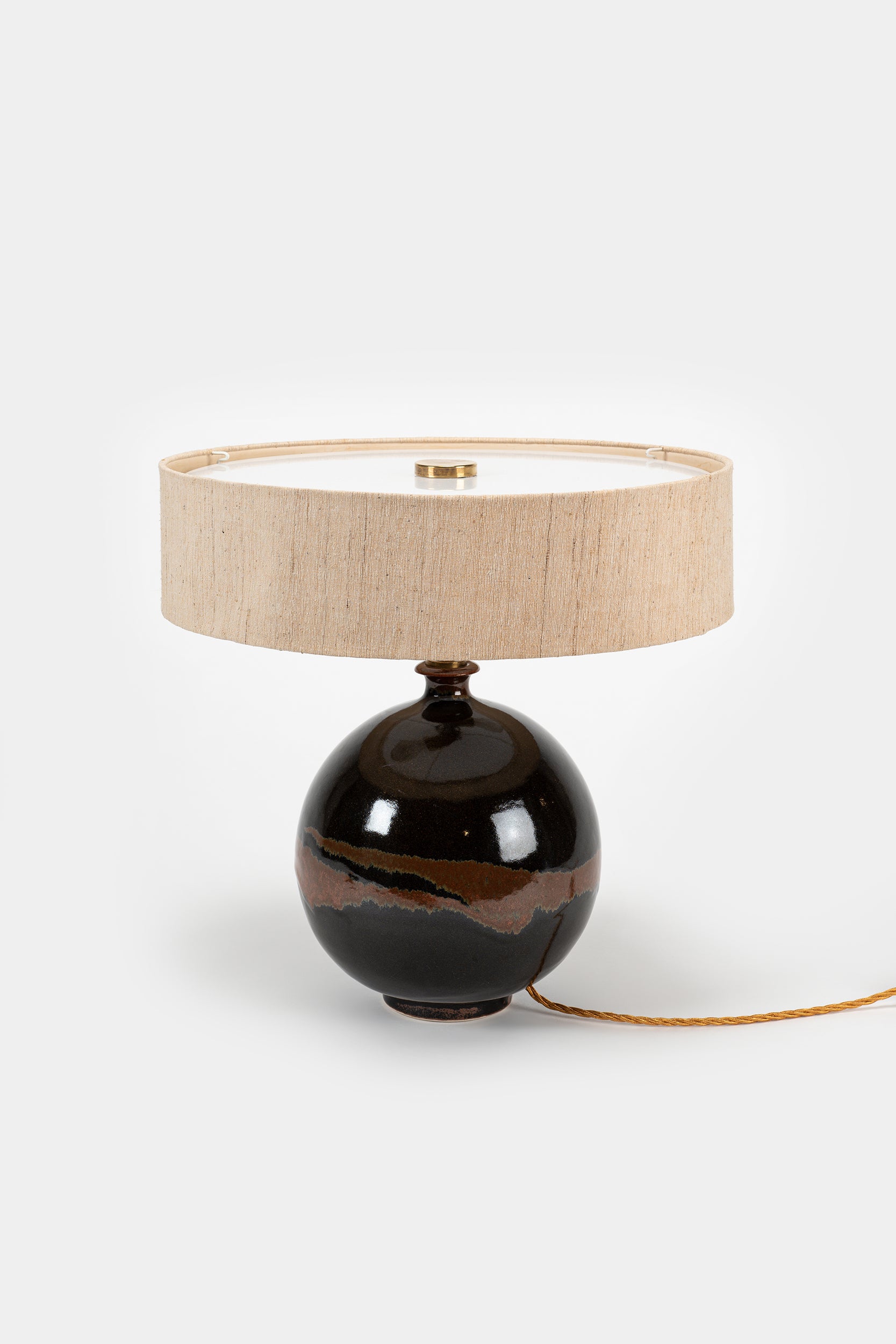 Horst Kerstan, Studio Ceramic Table Lamp, 70s 