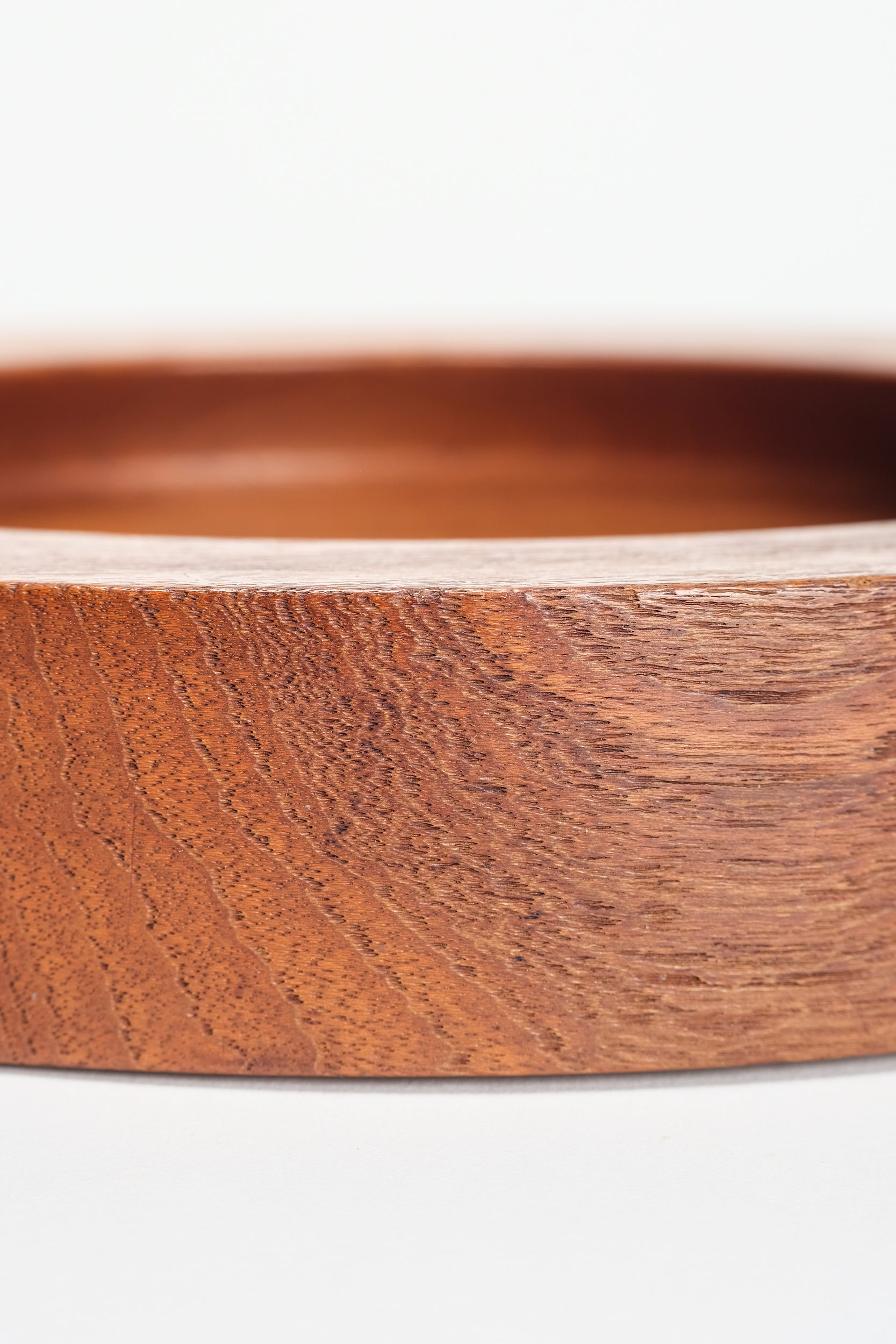Handmade Teak bowl, Denmark, 60s