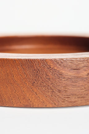 Handmade Teak bowl, Denmark, 60s