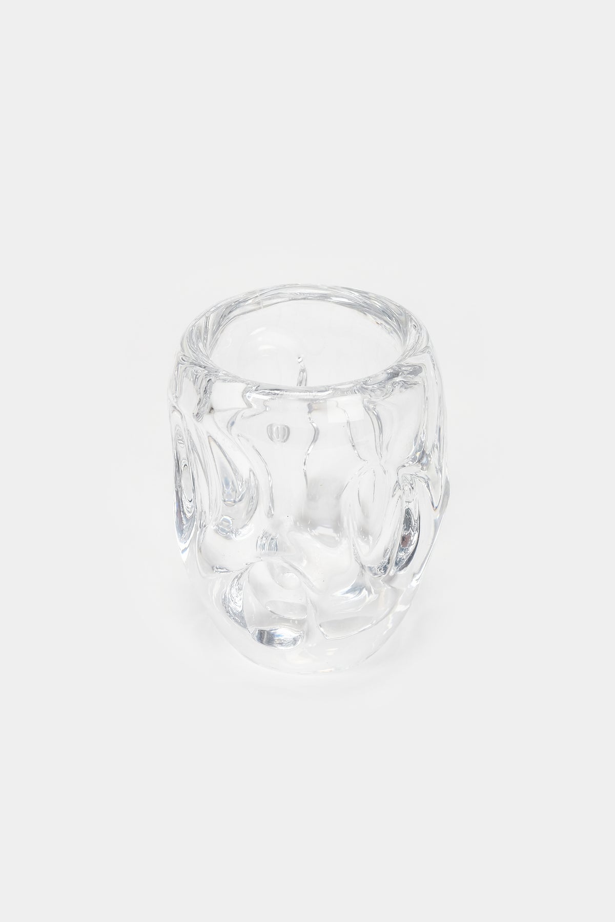 Crystal glass vase, Sèvres, france
