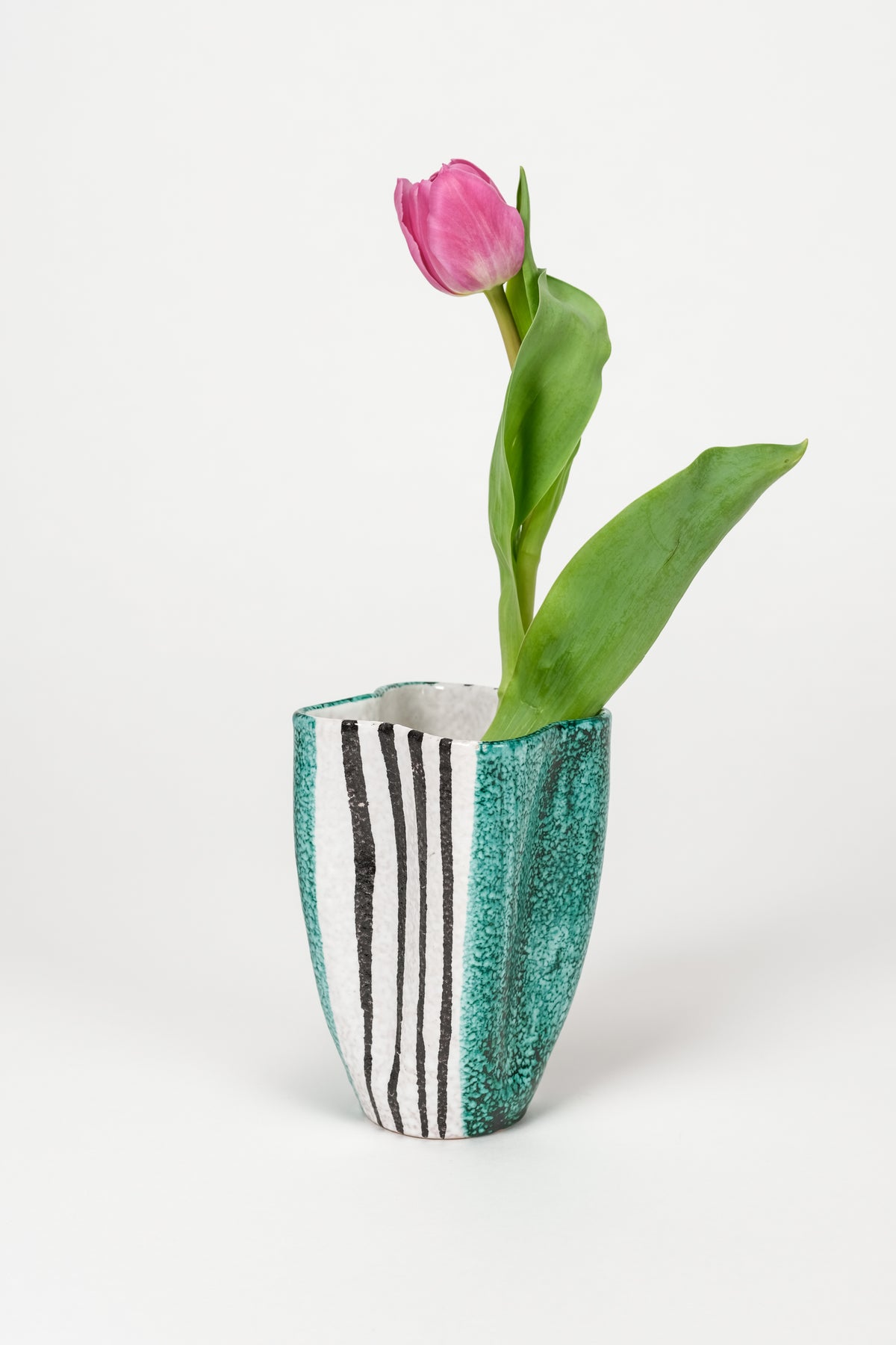 Alvino Bagni Vase, Keramik, 50er