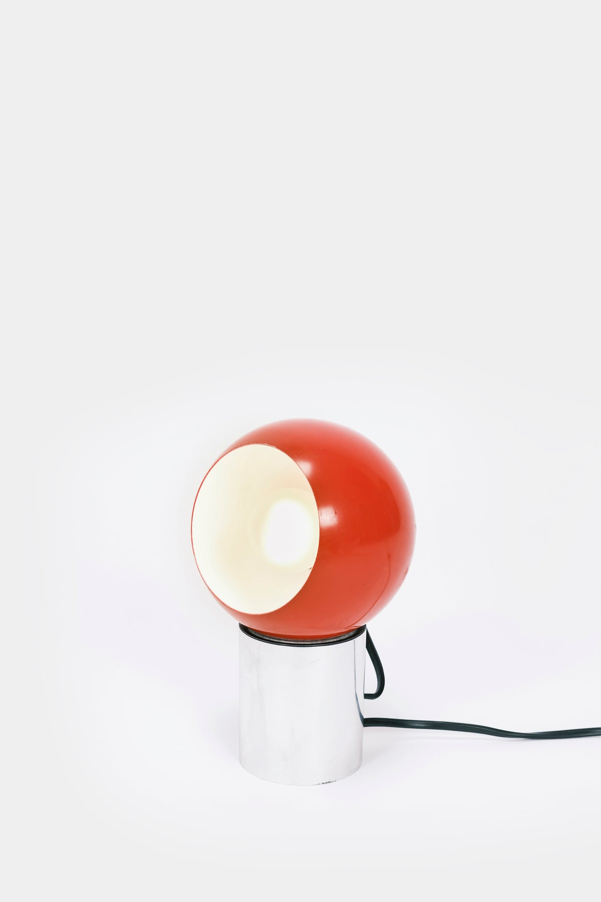 Kleine Tischlampe rot Italien