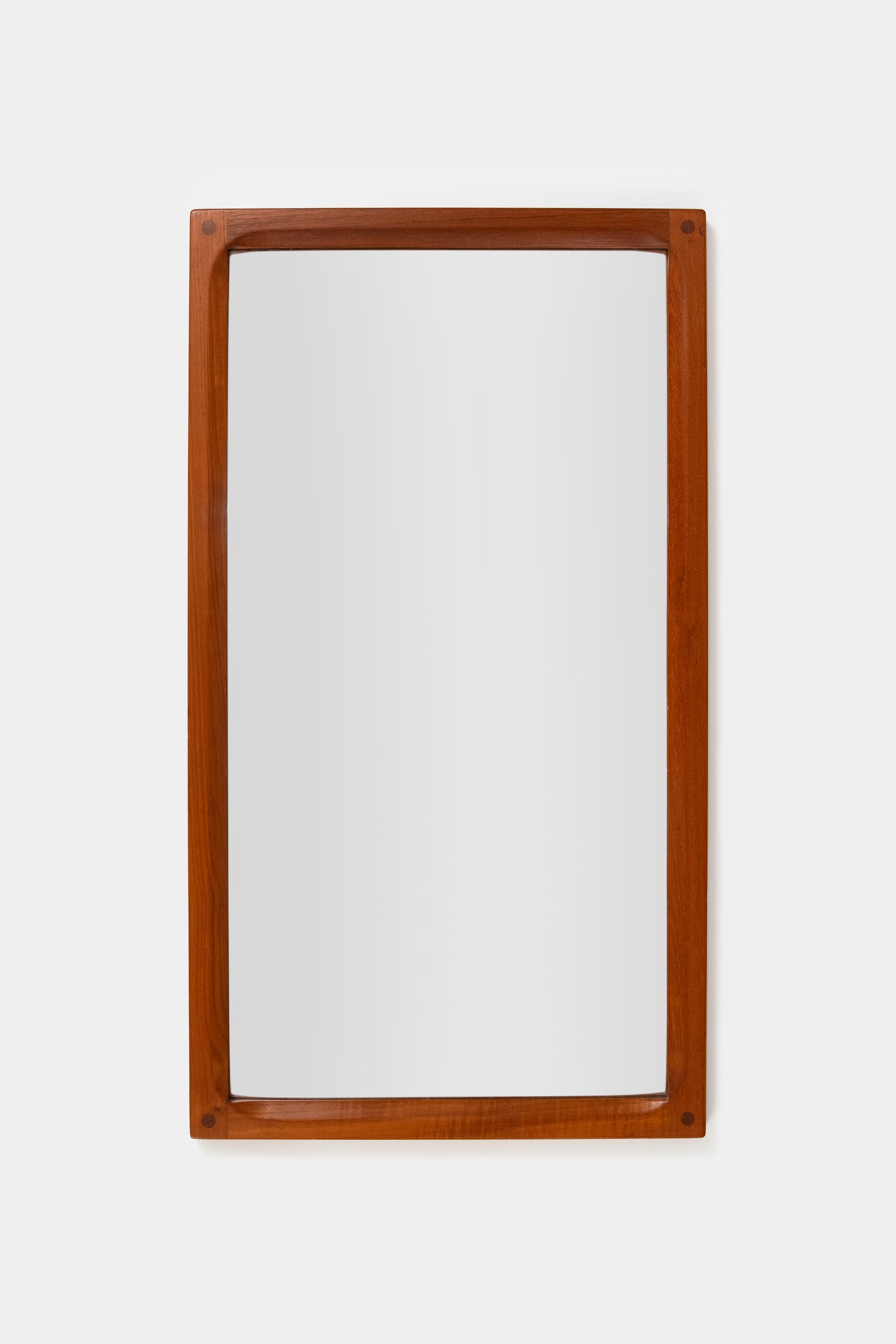 Teak Mirror, Aksel Kjelsgaard, Odder, Denmark, 60s