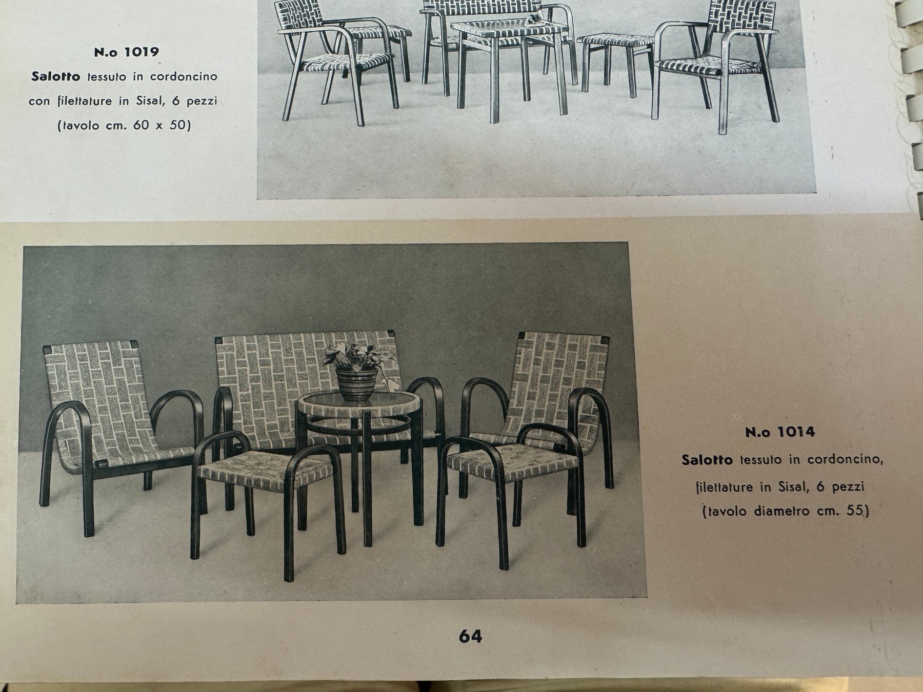 Antonio Dal Vera & Figli Hocker, Bauhaus, Italien, 20er