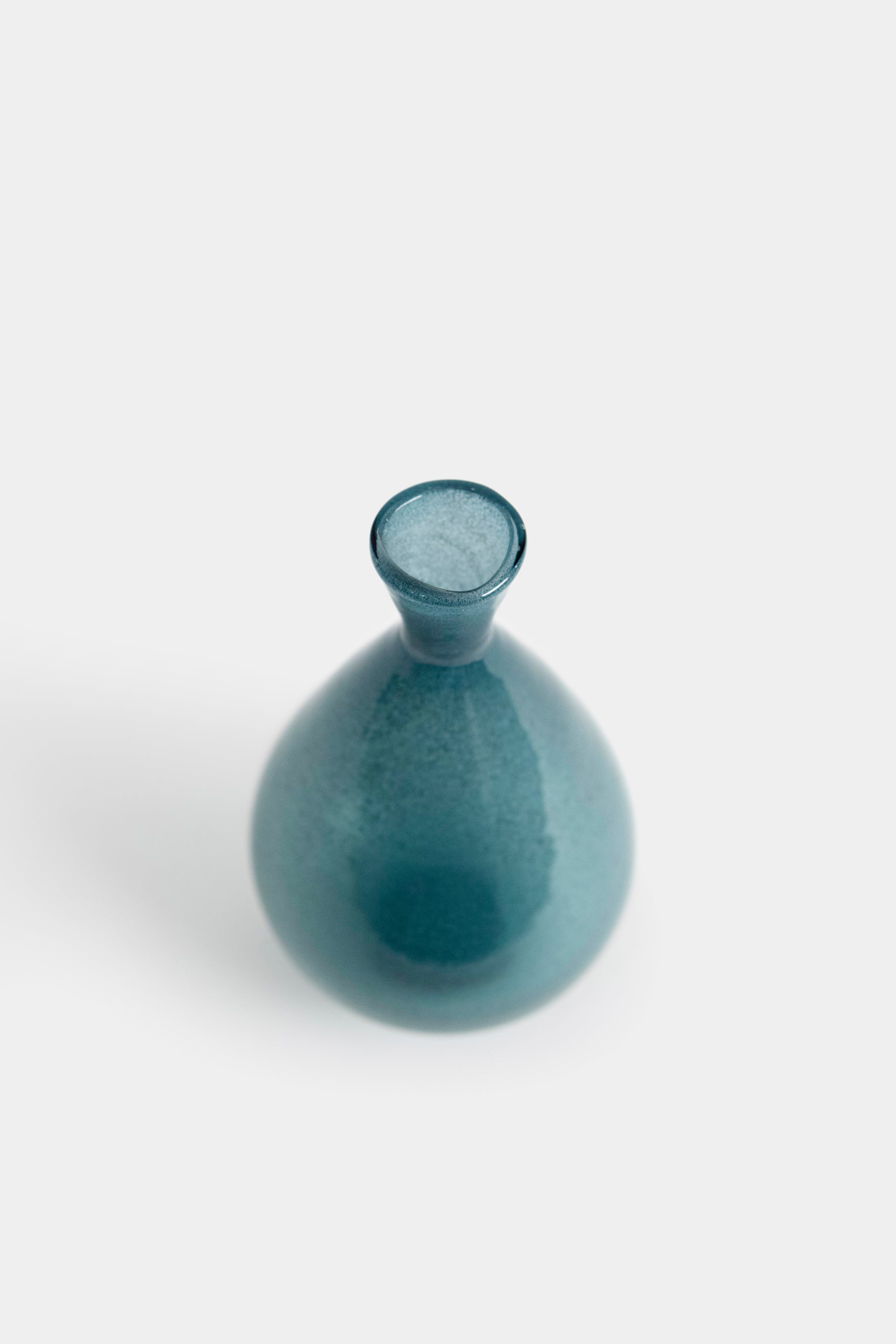 Bertil Vallien Glas Vase Blau, Boda 60er