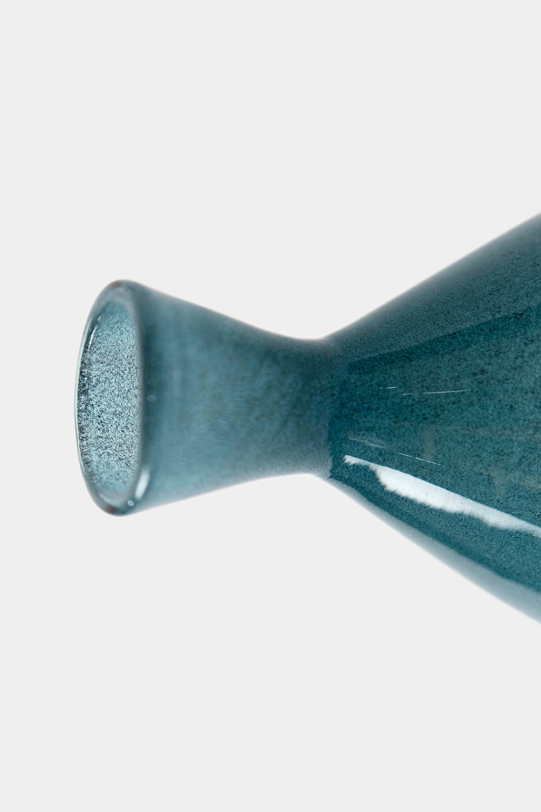 Bertil Vallien Glas Vase Blau, Boda 60er