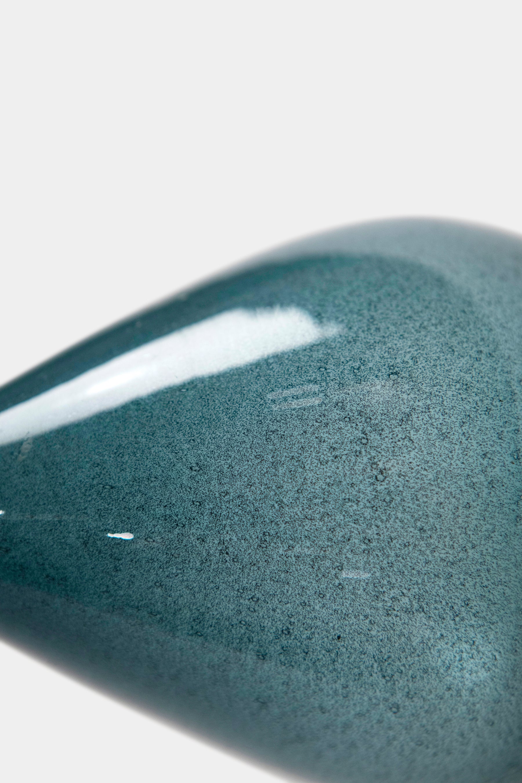 Bertil Vallien Glas Vase Blau, Boda 60er