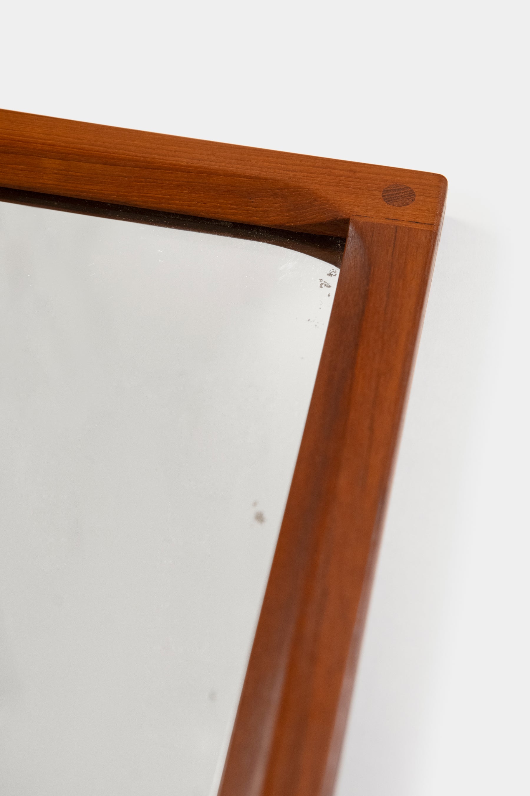 Teak Mirror, Aksel Kjelsgaard, Odder, Denmark, 60s
