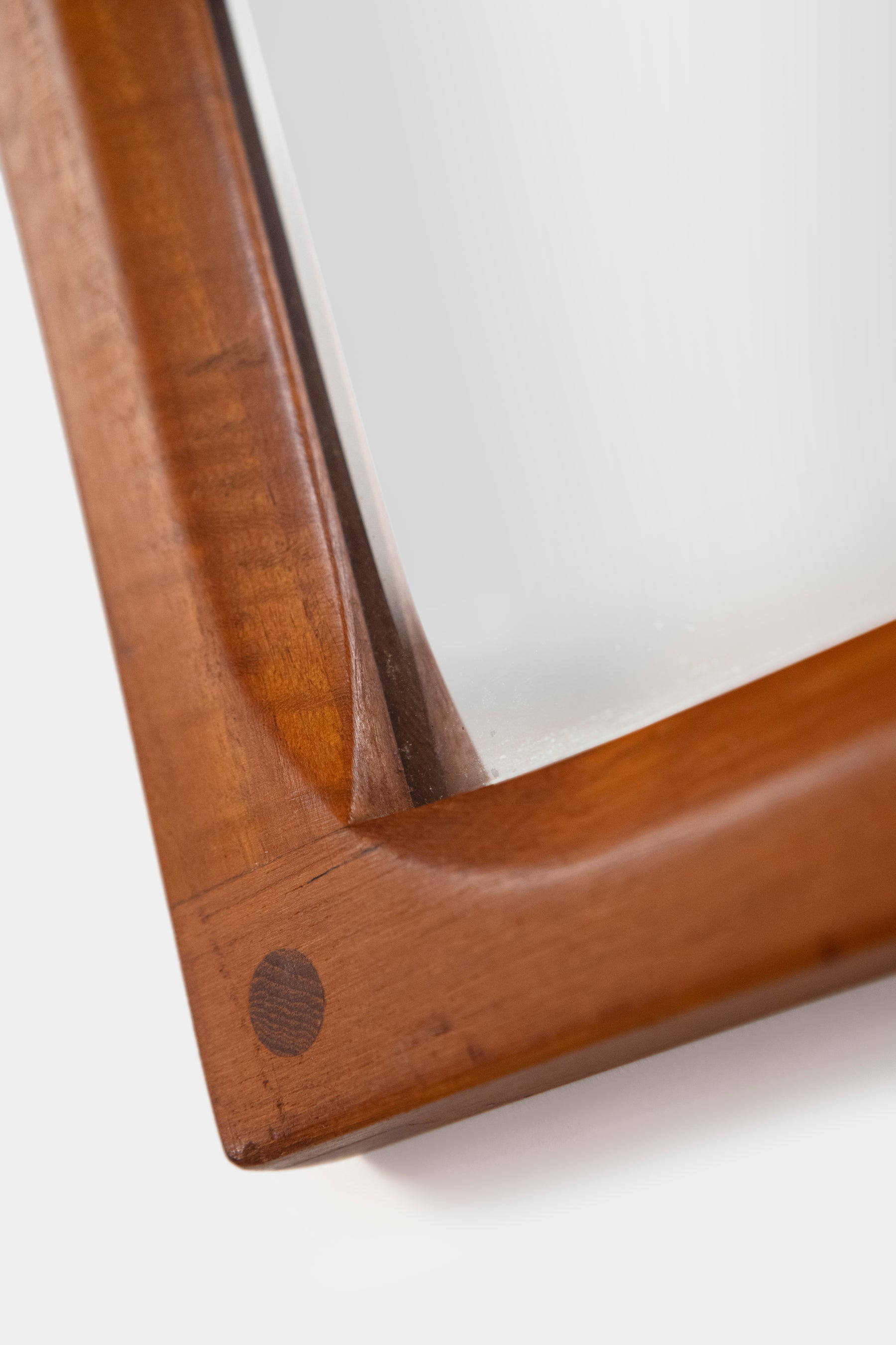 Teak Mirror, Aksel Kjelsgaard, Odder, Denmark, 60s