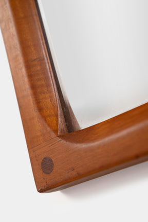 Teak Mirror, Aksel Kjelsgaard, Odder, Denmark, 60s