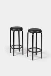 Alvar Aalto, Buffalo Leather, Artek, Model 64, 40s