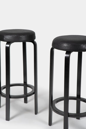 Alvar Aalto, Buffalo Leather, Artek, Model 64, 40s