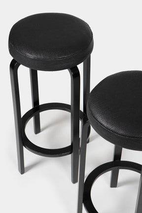 Alvar Aalto, Buffalo Leather, Artek, Model 64, 40s