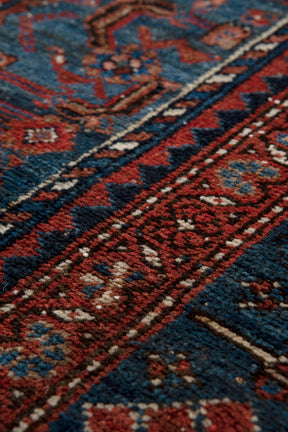 Kamseh, Persian Hand-Knotted Carpet, 20s