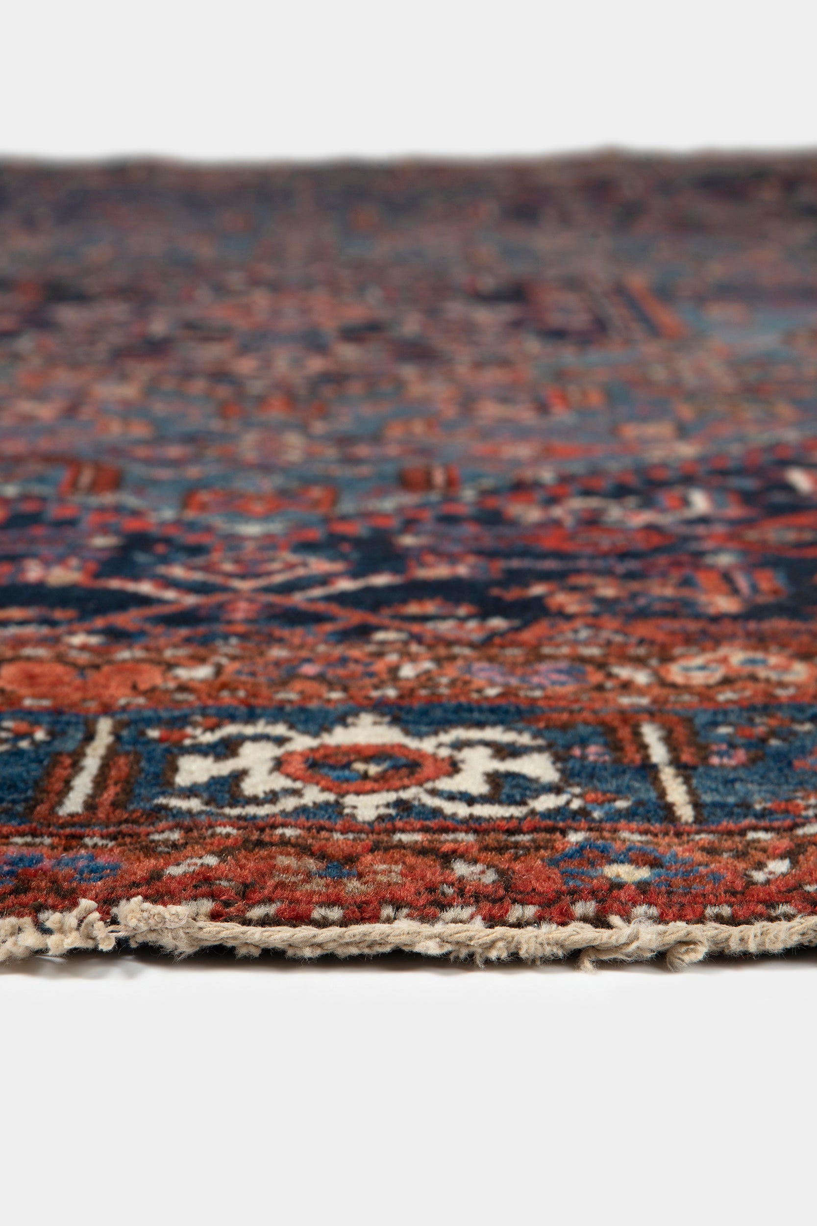 Kamseh, Persian Hand-Knotted Carpet, 20s