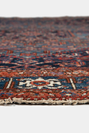 Kamseh, Persian Hand-Knotted Carpet, 20s