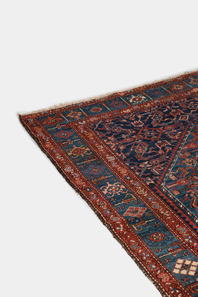 Kamseh, Persian Hand-Knotted Carpet, 20s