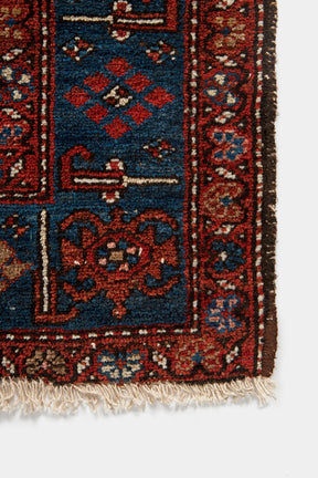 Kamseh, Persian Hand-Knotted Carpet, 20s