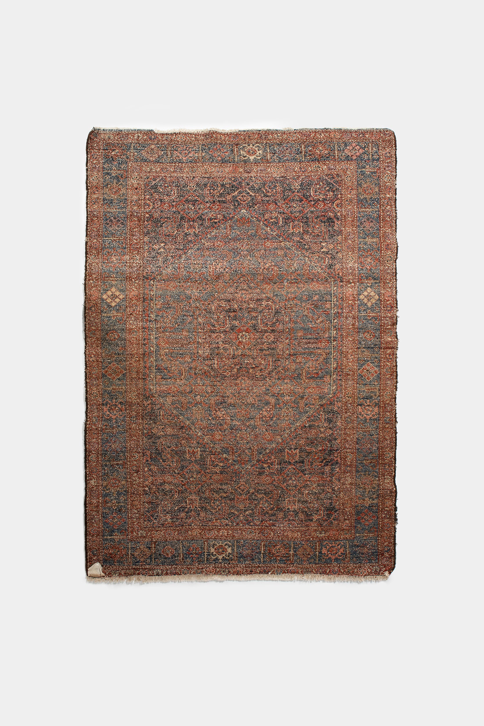 Kamseh, Persian Hand-Knotted Carpet, 20s