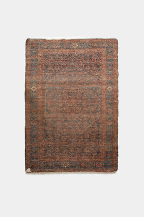 Kamseh, Persian Hand-Knotted Carpet, 20s