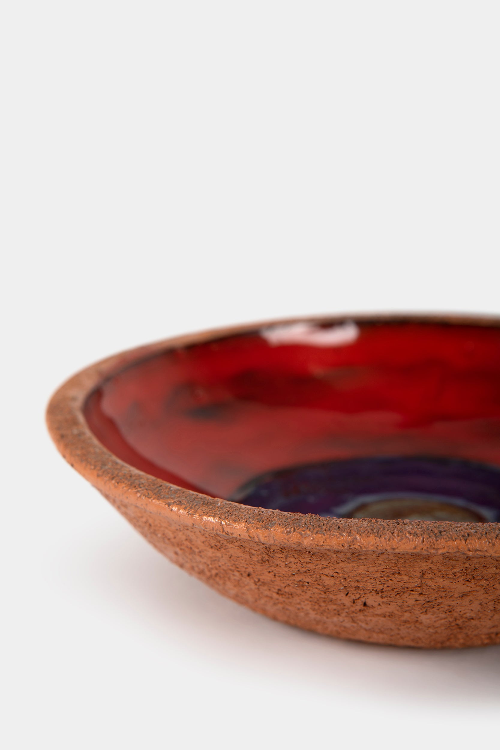 Alvino Bagni, Ceramic Plate, Raymor, Italy, 60s