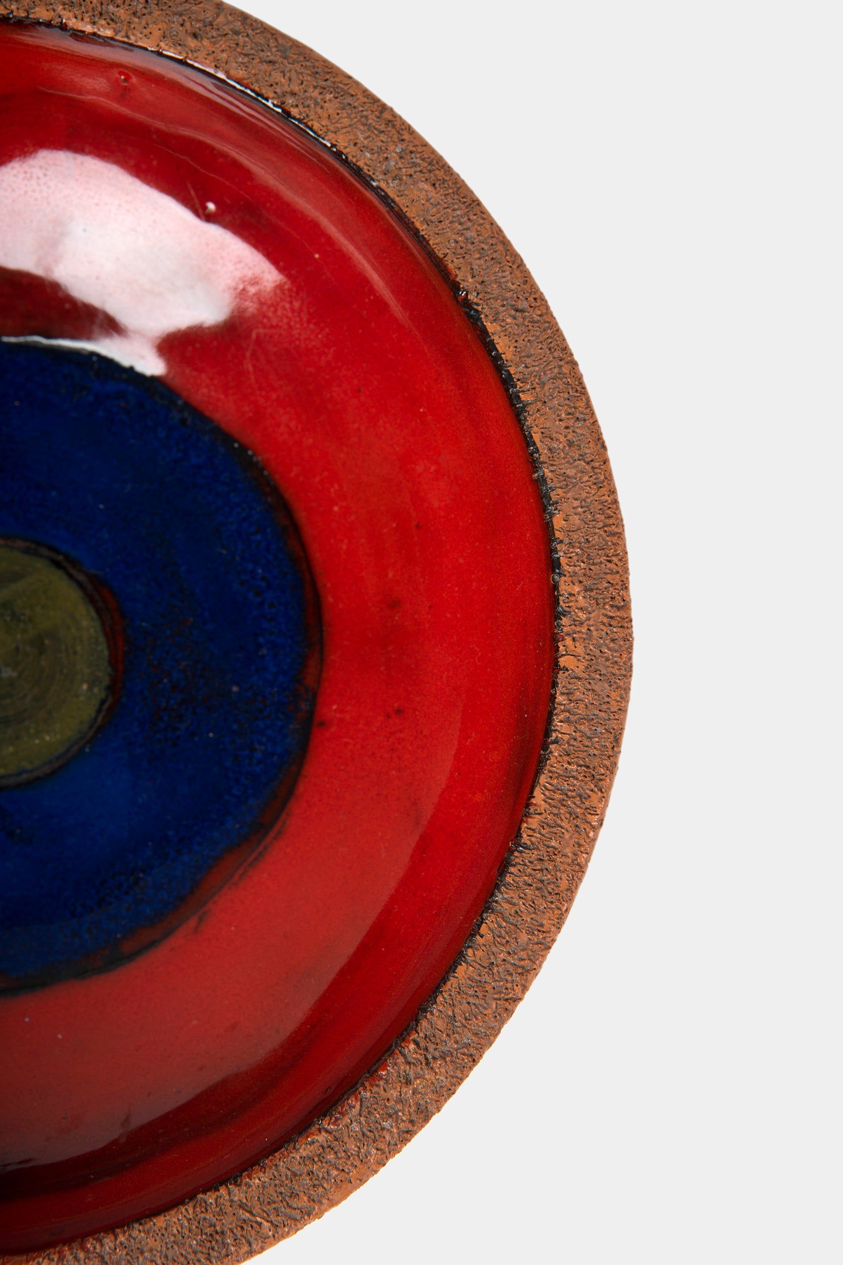 Alvino Bagni, Ceramic Plate, Raymor, Italy, 60s