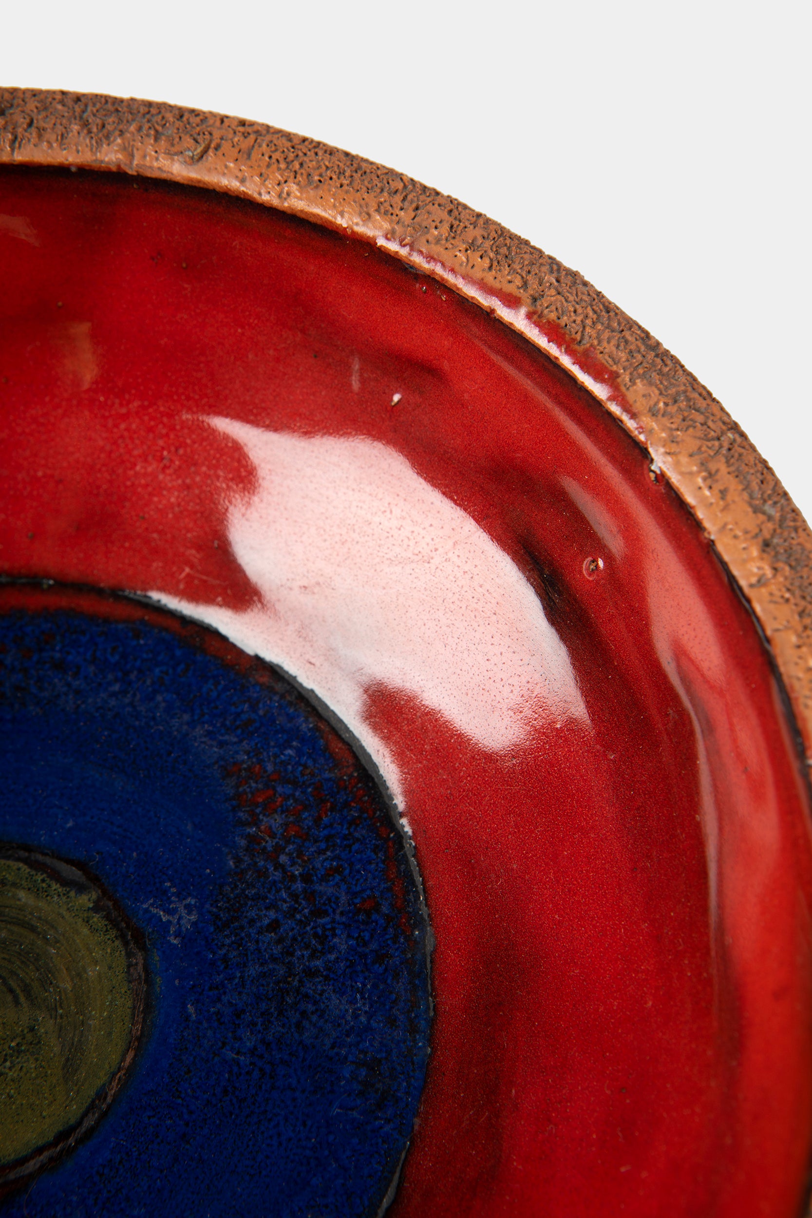 Alvino Bagni, Ceramic Plate, Raymor, Italy, 60s