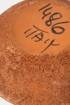 Alvino Bagni, Ceramic Plate, Raymor, Italy, 60s