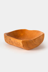 Anthroposophical Handmade Wooden Bowl, 40s