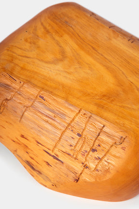 Anthroposophical Handmade Wooden Bowl, 40s