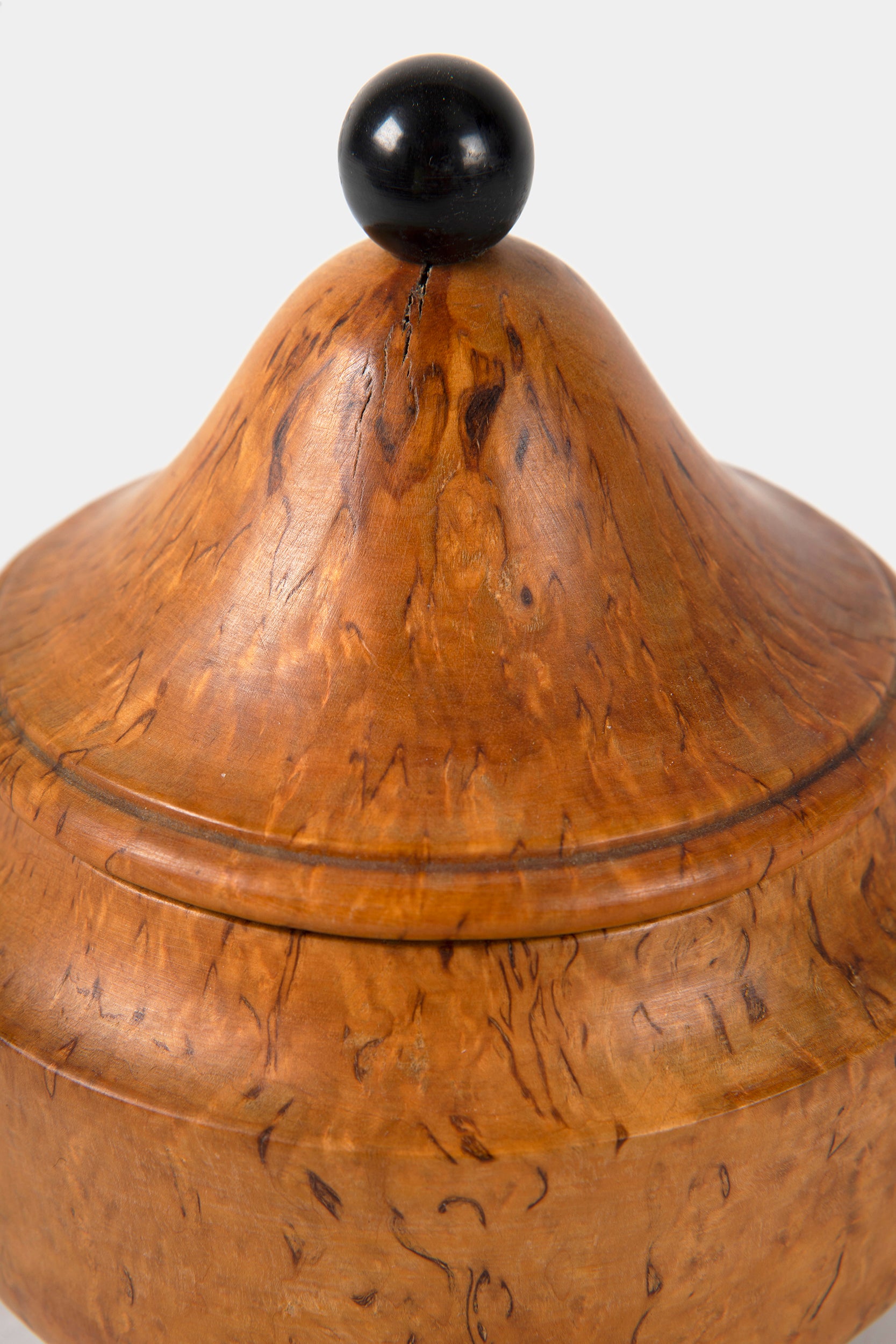 Dänischer Zuckerbehälter, Handgefertigt , ca 1900