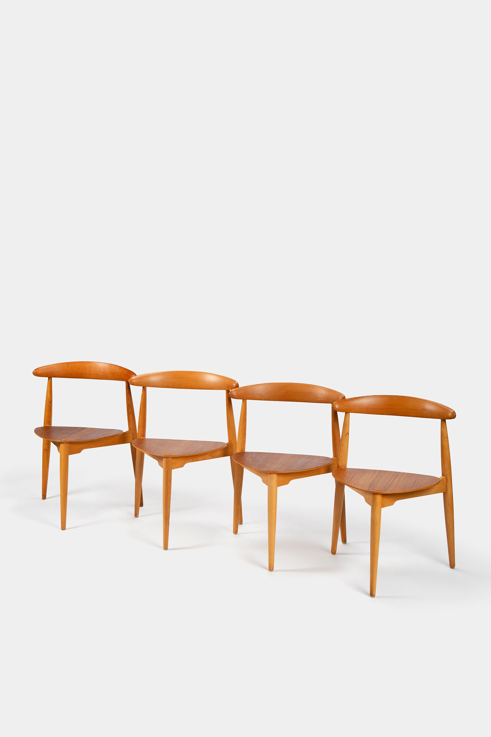 Hans Wegner, Essgruppe "Heart Group", Fritz Hansen, 50er
