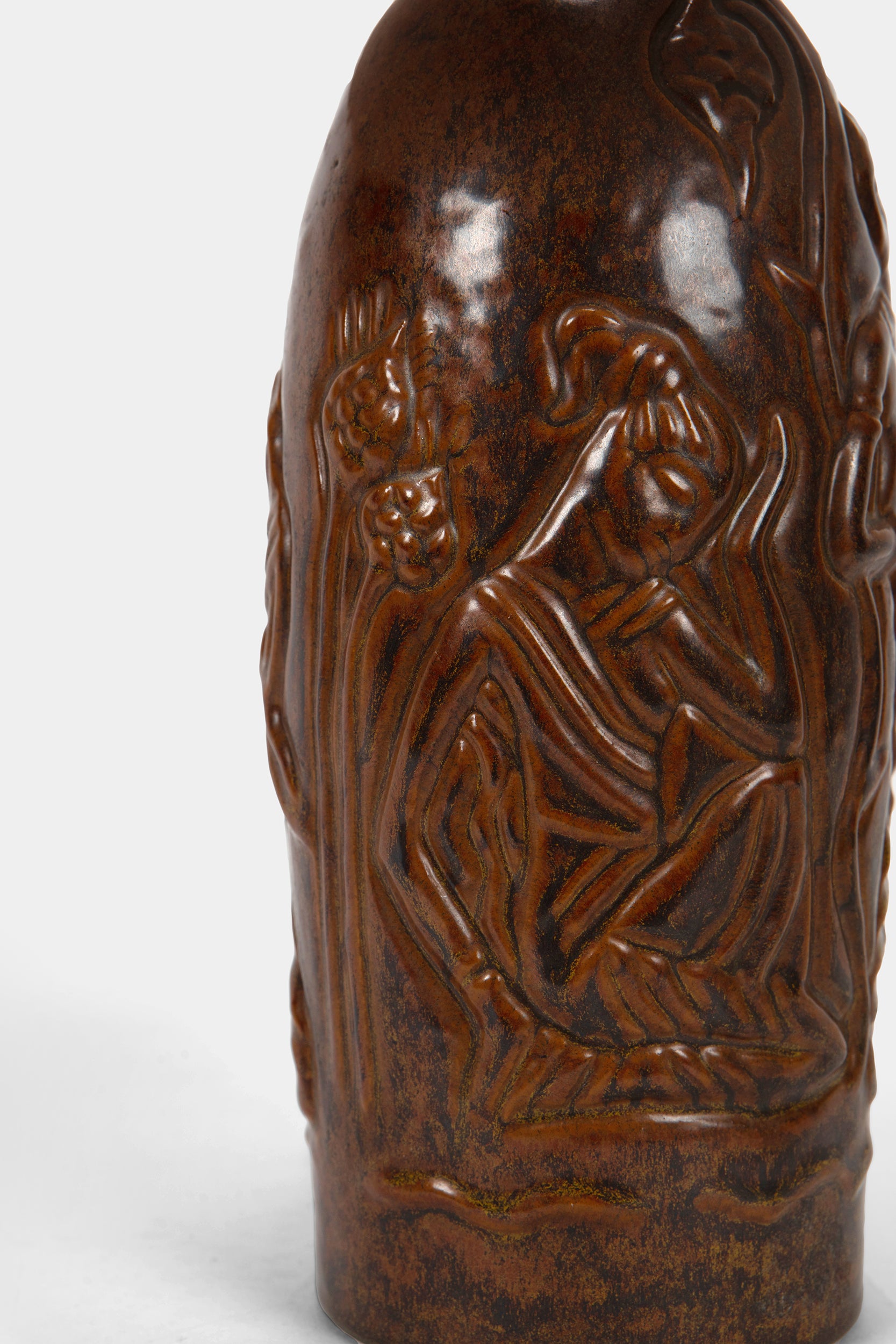 L. Hjort, Hjorth Pottery Bornholm, Lampe 655, Dänemark, 50er